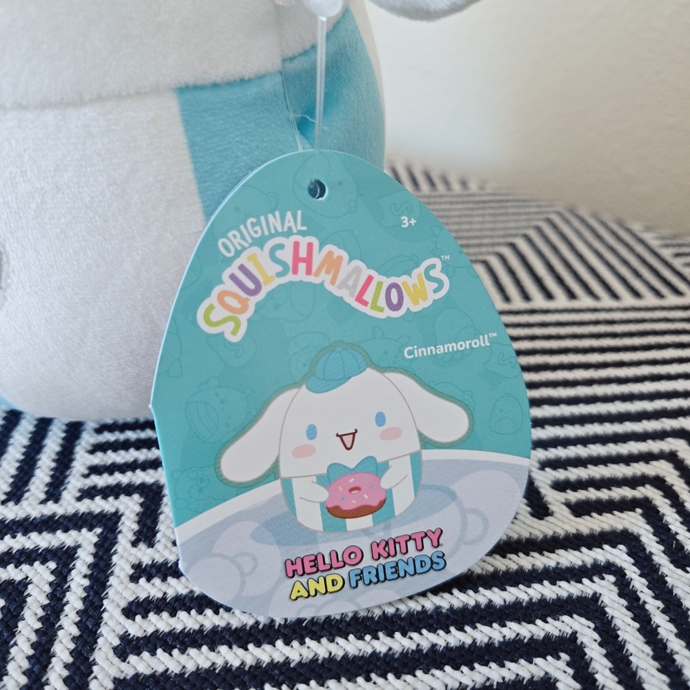 NWT Squishmallows Cinnamoroll (Sanrio & Friends) 9" - Picture 3 of 3